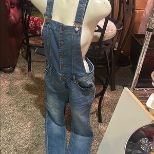 Women’s small Blue Denim Overalls